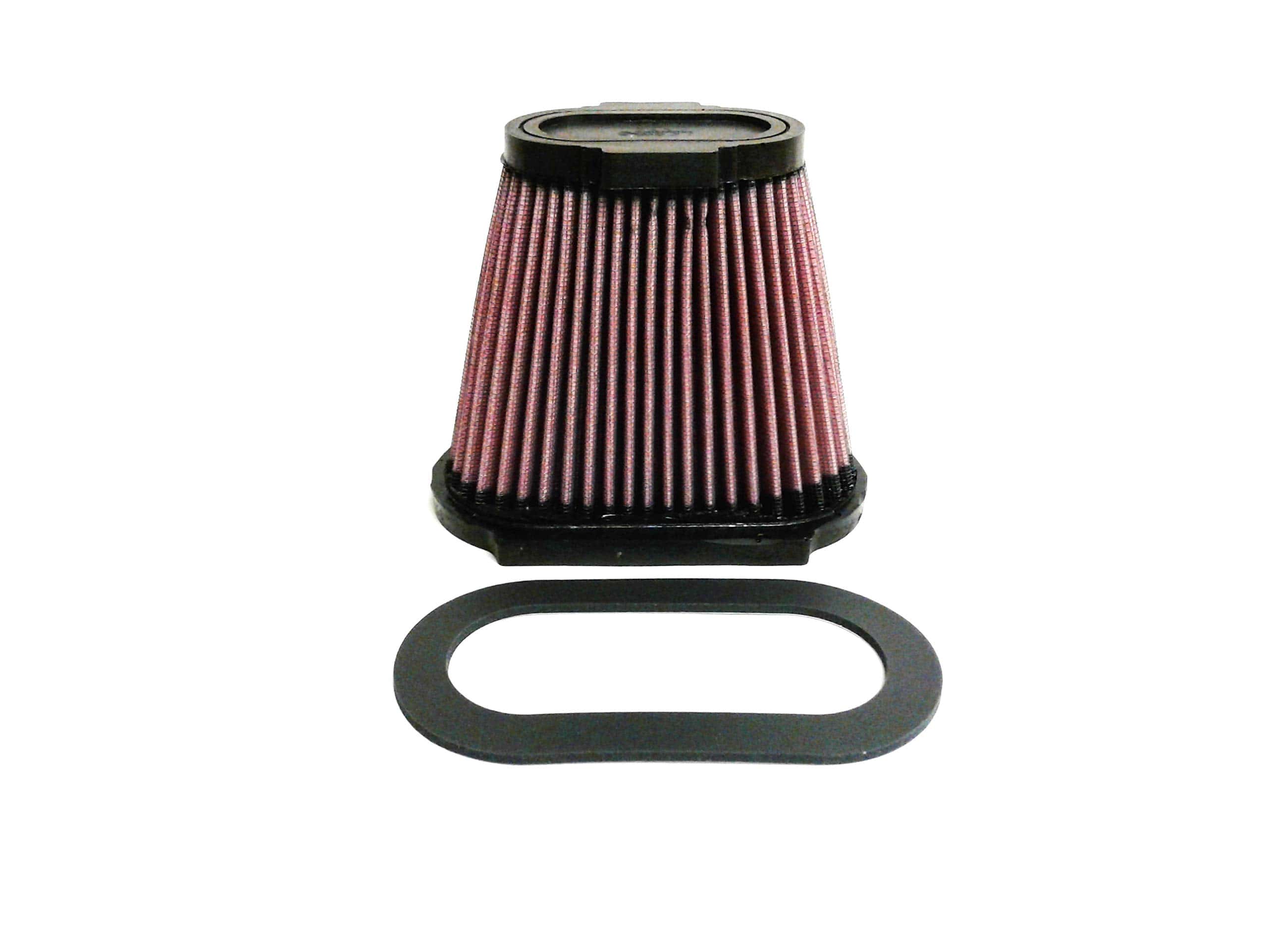 Filtro de aire para motor K&N: Alto -Rojo/Negro