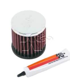 Filtro de aire de motor K&N: Alto -Negro