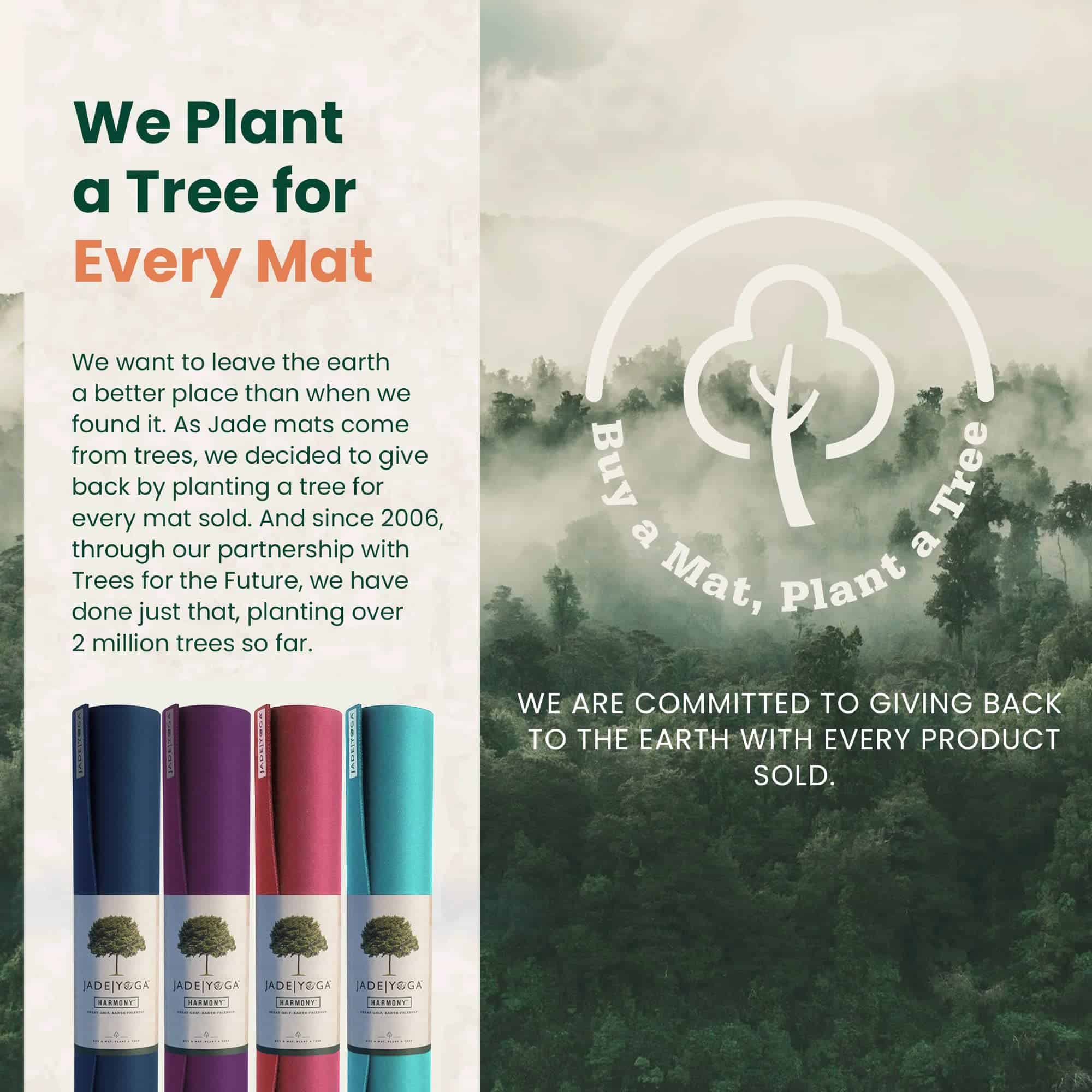 Tapete de Yoga JadeYoga Harmony - Tapete -Negro - Imagen 10