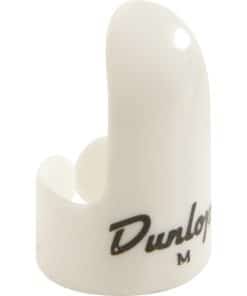 JIM DUNLOP 9011R Púas de Dedo de Plástico Blanco, Mediano,