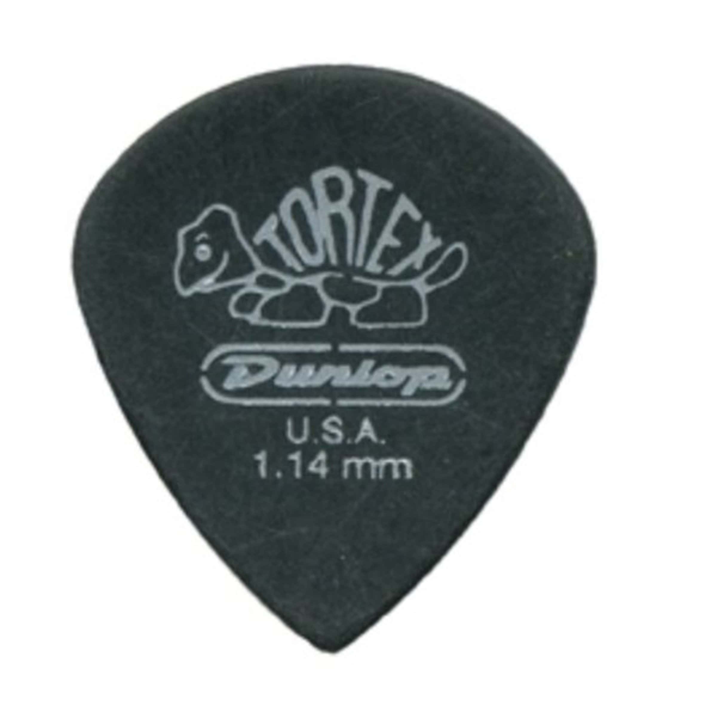 Dunlop Tortex Pitch Black Jazz III, 1.14mm, 72 Unidades