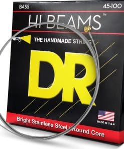 Cuerdas de Bajo de Acero Inoxidable DR -Plata