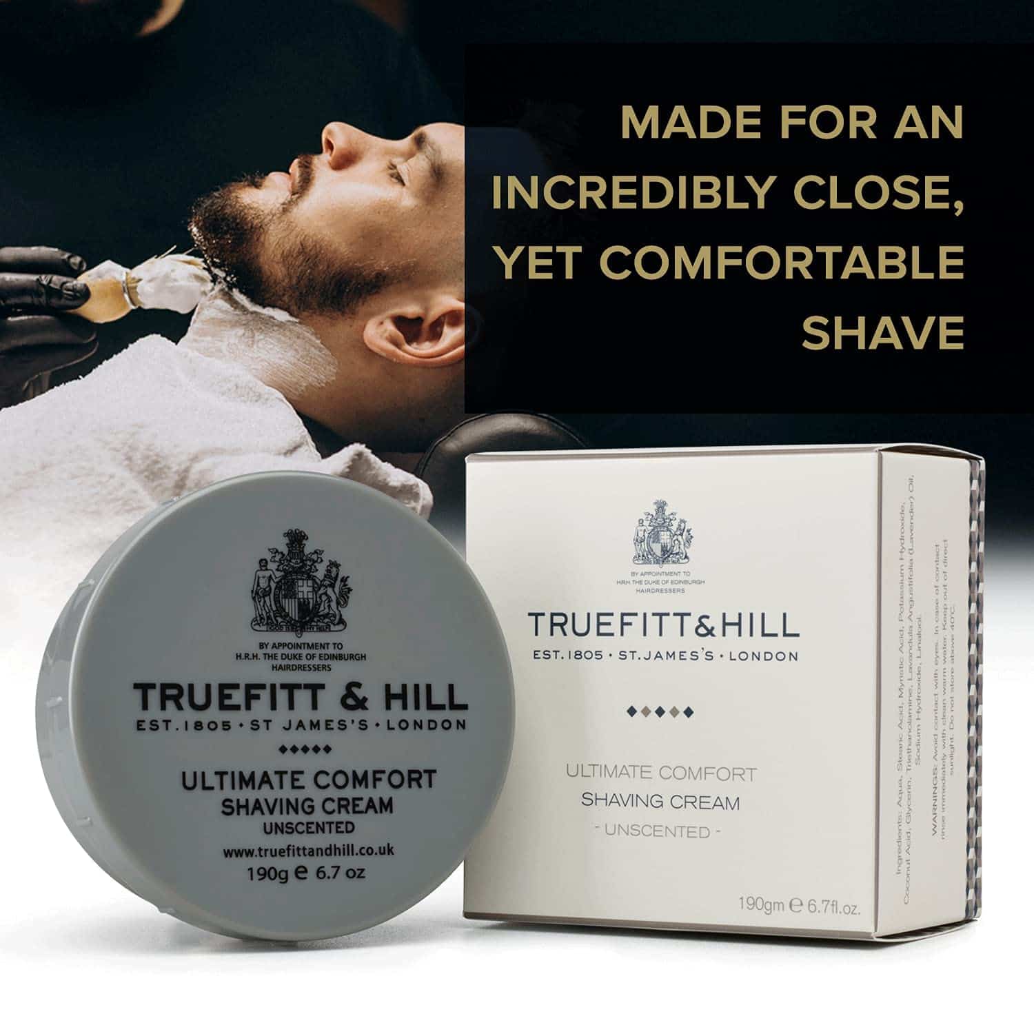 Crema de Afeitar Truefitt & Hill - Ultimate Comfort - - Imagen 3