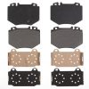 Set de Pastillas de Freno de Disco Semimetálicas de Grado
