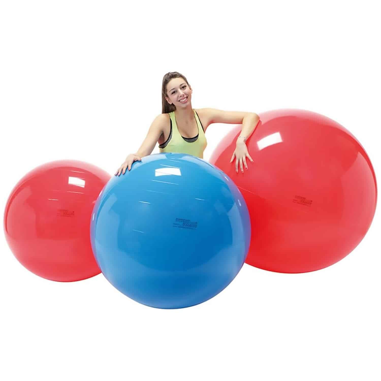 Pelota de Ejercicio Gymnic Physio, Roja (120 cm)