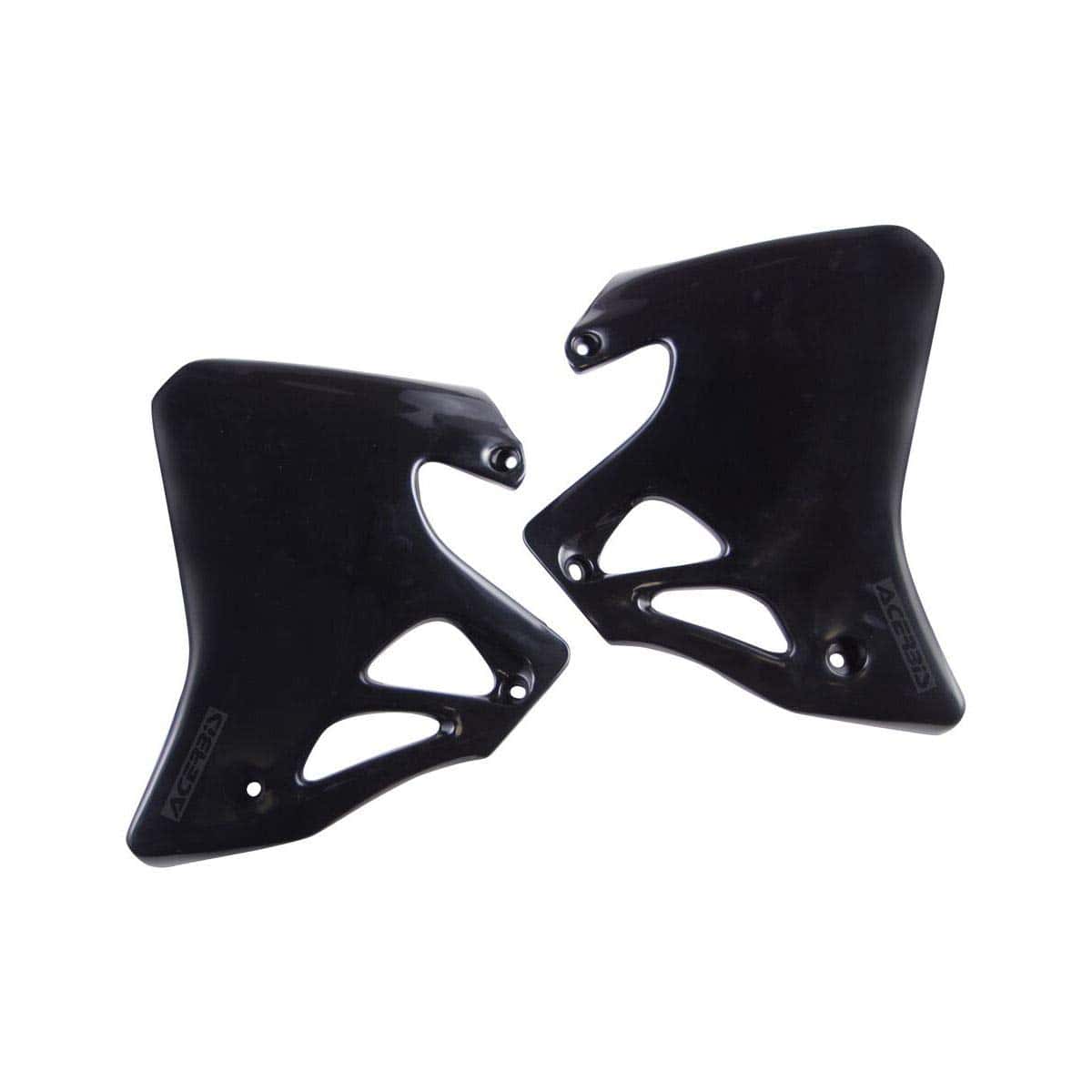 Juego de cubiertas de radiador Acerbis (Negro) para Honda