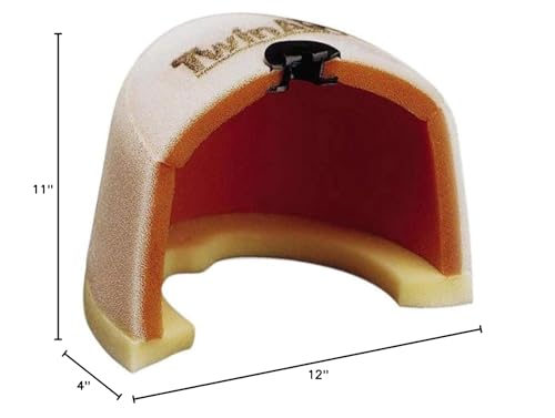 Filtro de aire de doble espuma Twin Air 151352, XL Negro - Imagen 3