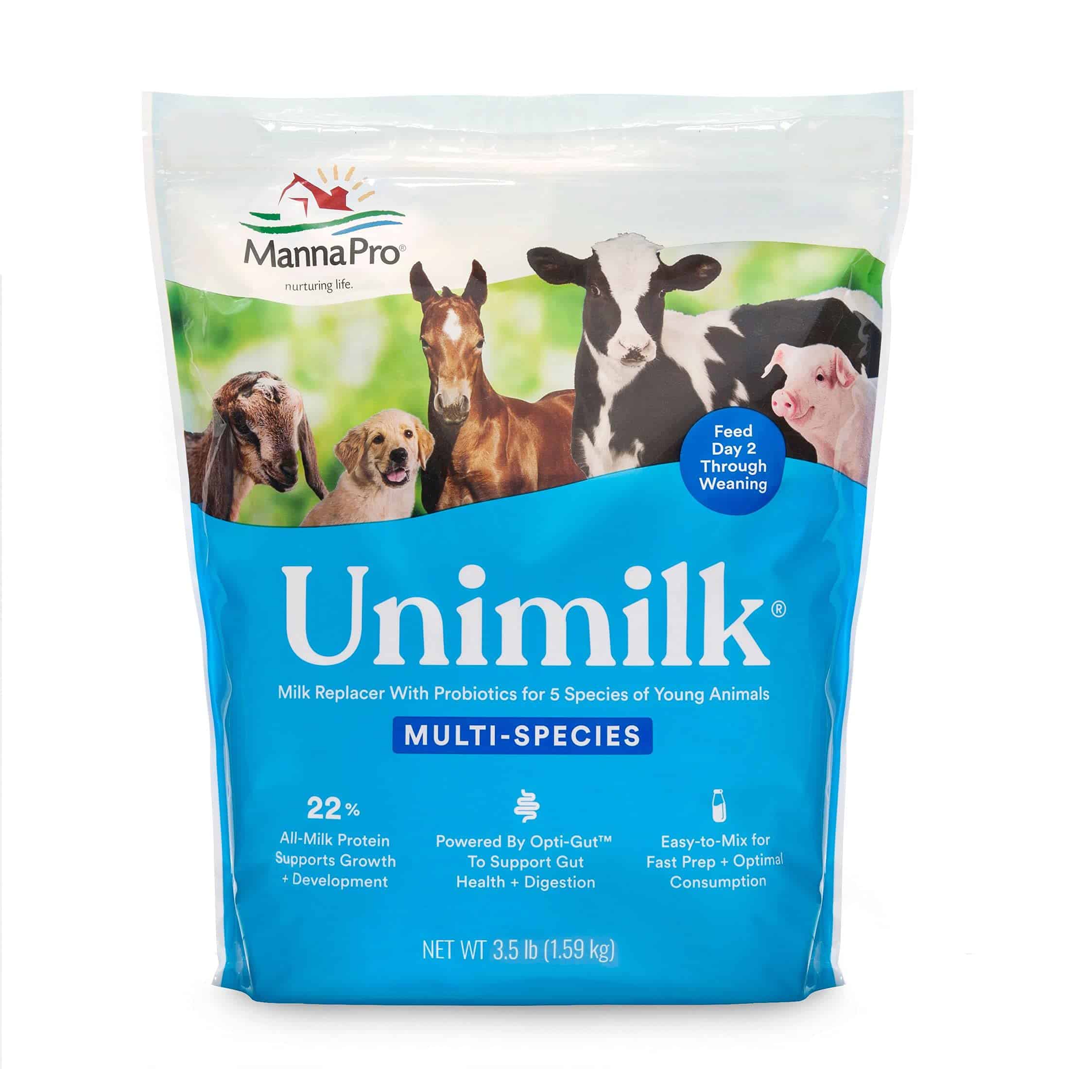 Manna Pro Unimilk 22-15 Sustituto de Leche, 3.5 lb