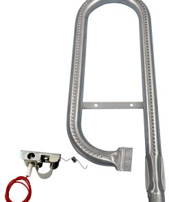 Quemador de tubo de acero inoxidable (izquierdo) con