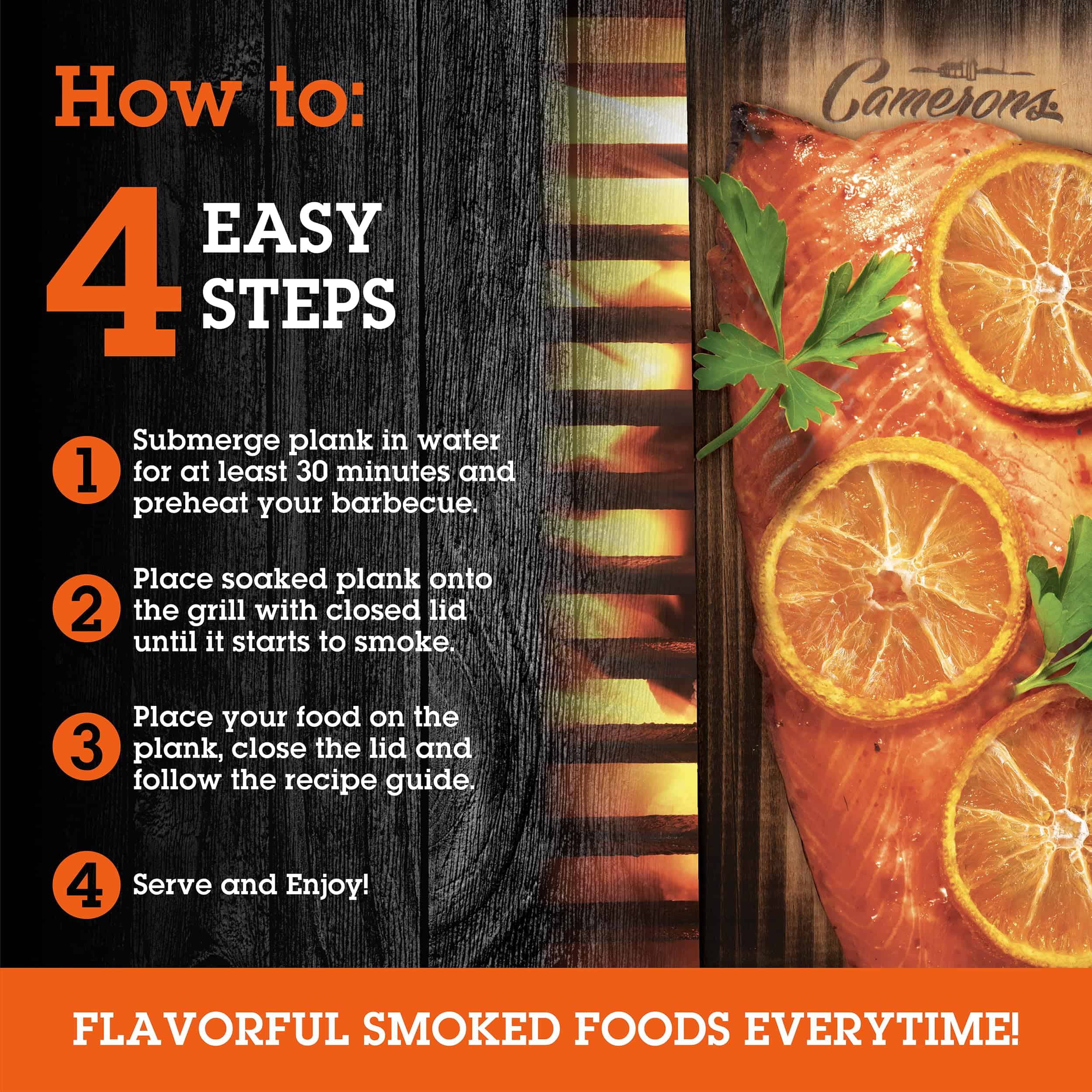 Tablillas de Cedro para Parrilla Camerons - Paquete de 8 - Imagen 6