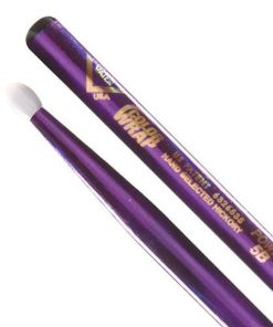 Baquetas Vater Percussion Color Wrap 5A, Púrpura Óptico,