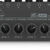 Behringer MicroAMP HA400 Amplificador de Auriculares de 4