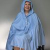Poncho de Ducha para Silla de Ruedas con Capucha