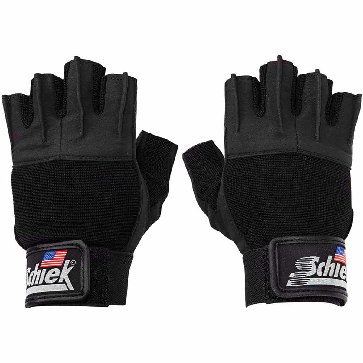 Guantes de Levantamiento Schiek Sports -Negro