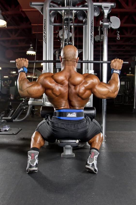 Cinturón de Levantamiento de Pesas Schiek -Azul Real - Imagen 10