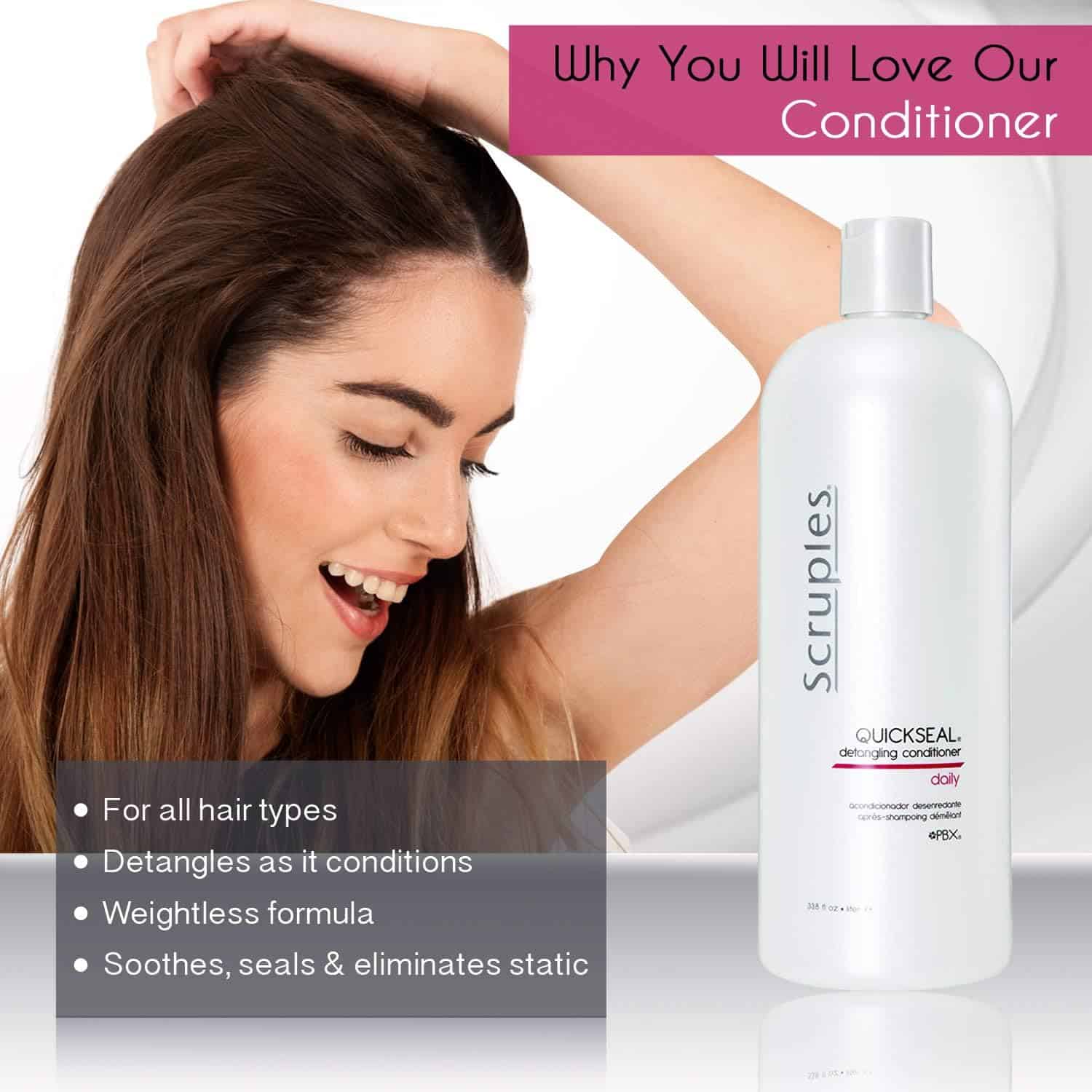 Acondicionador Desenredante Scruples Quickseal - -(33.8 oz) - Imagen 3