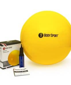 Pelota de Ejercicio Body Sport con -Amarillo