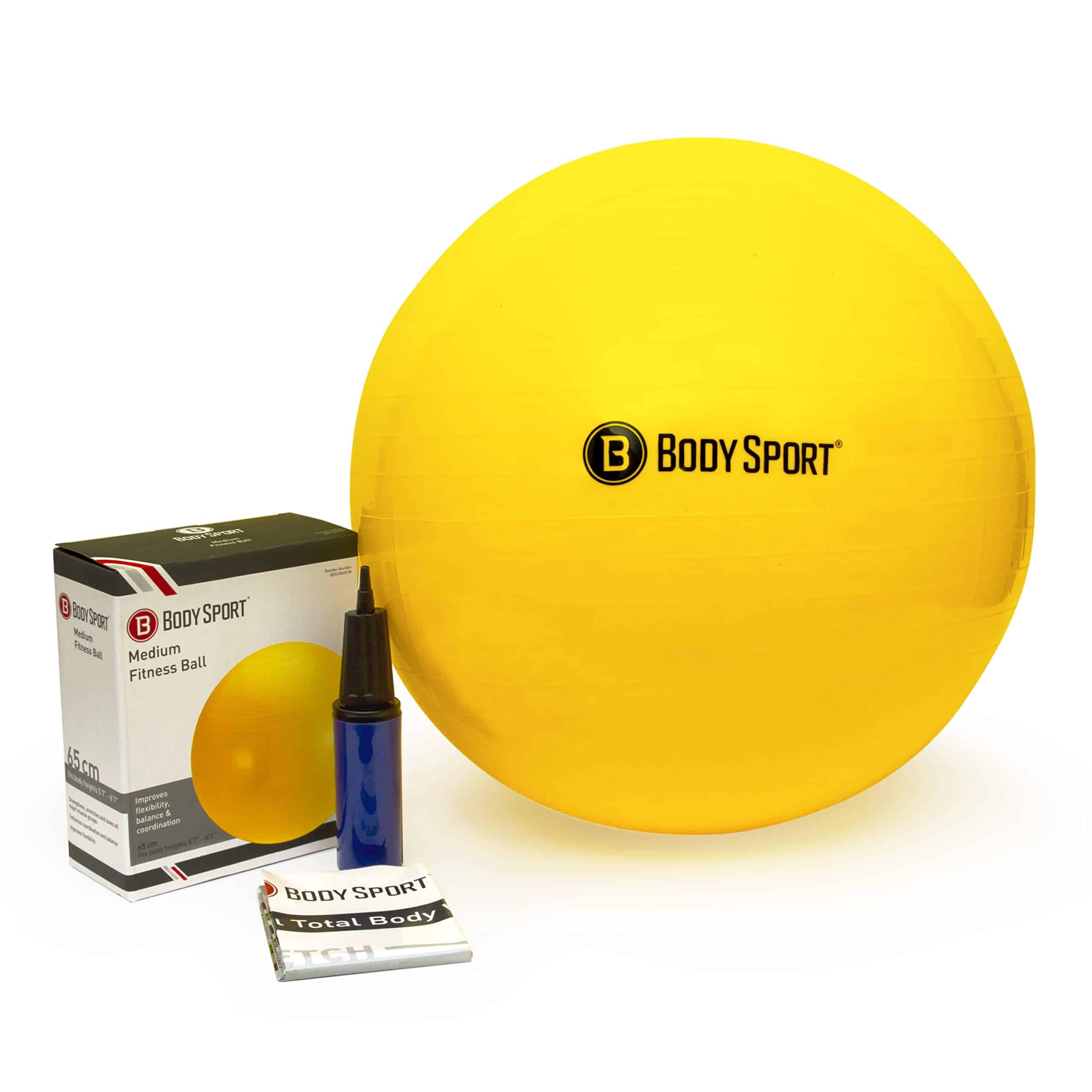 Pelota de ejercicio Body Sport Slow Release de 65 cm con