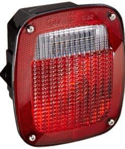 Lámpara de Repuesto de Tres Pernos, RH, roja