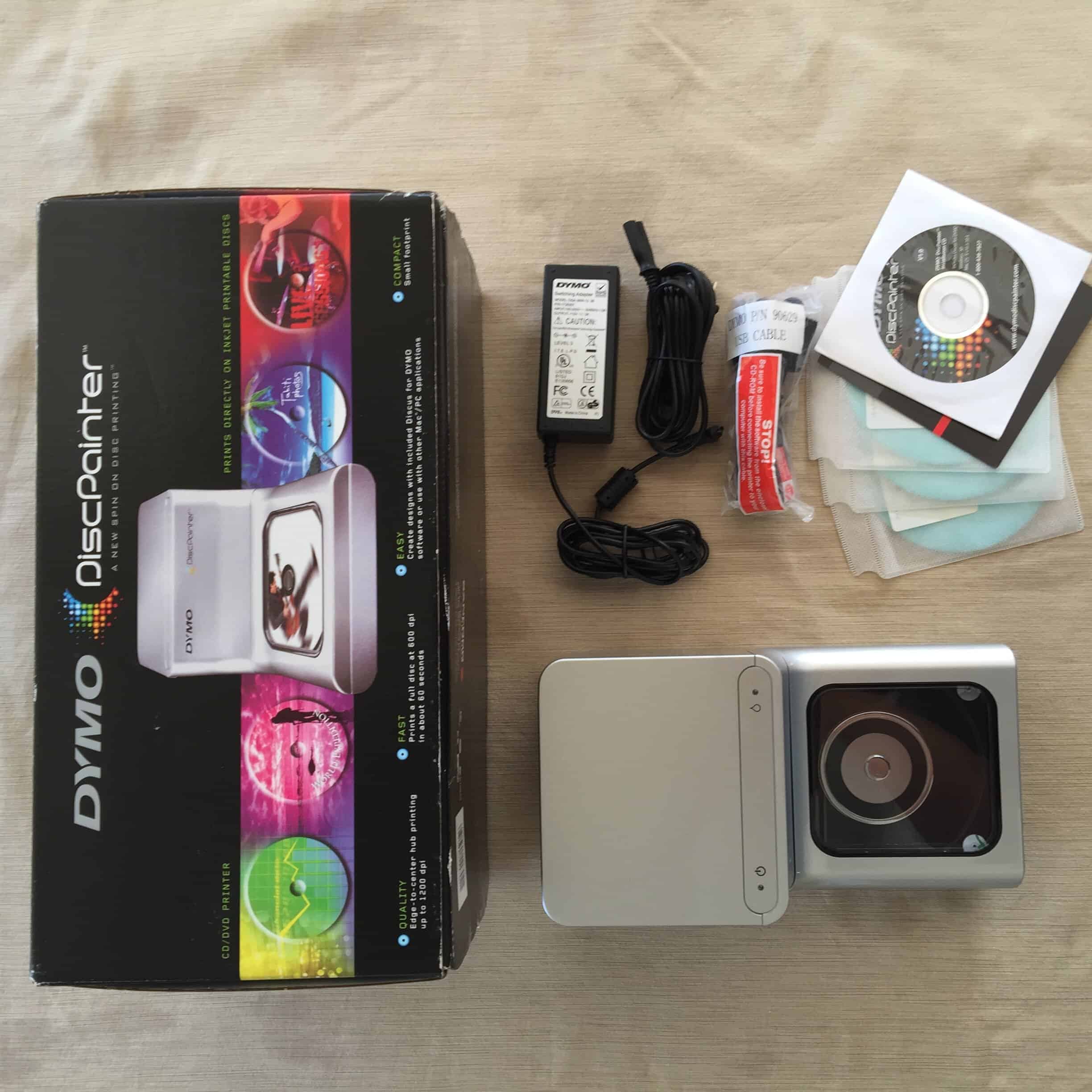 Impresora de CD/DVD en Color DYMO DiscPainter (1738260)