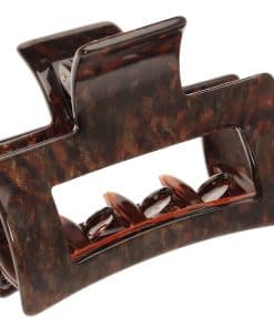 Pinza para el cabello de France Luxe con forma rectangular