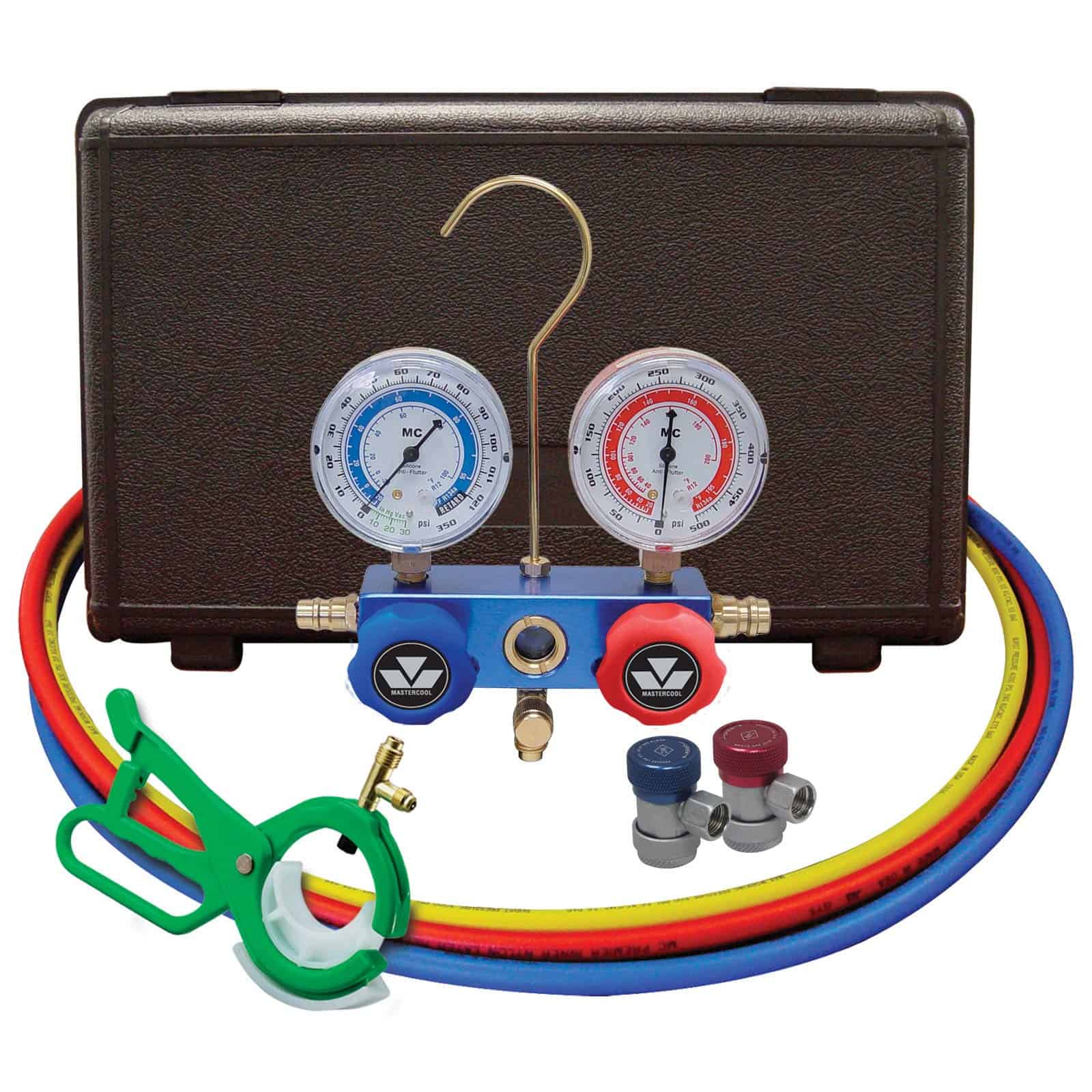 Juego de Manifold Mastercool 89661-PRO Automotive R134a de