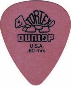 Dunlop Tortex Standard, 0.60mm, Púa de Guitarra Naranja,