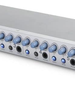 Amplificador / Mezclador de Auriculares de 6 Canales