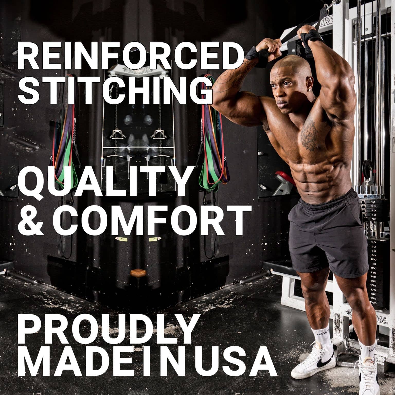 Schiek Ab Strap for Cable Machines - Tiras de abdominales - Imagen 3