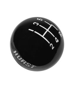 Perilla de cambio de 5 velocidades Hurst 1630125 negra