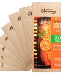 Tablillas de Cedro para Parrilla Camerons - Paquete de 8