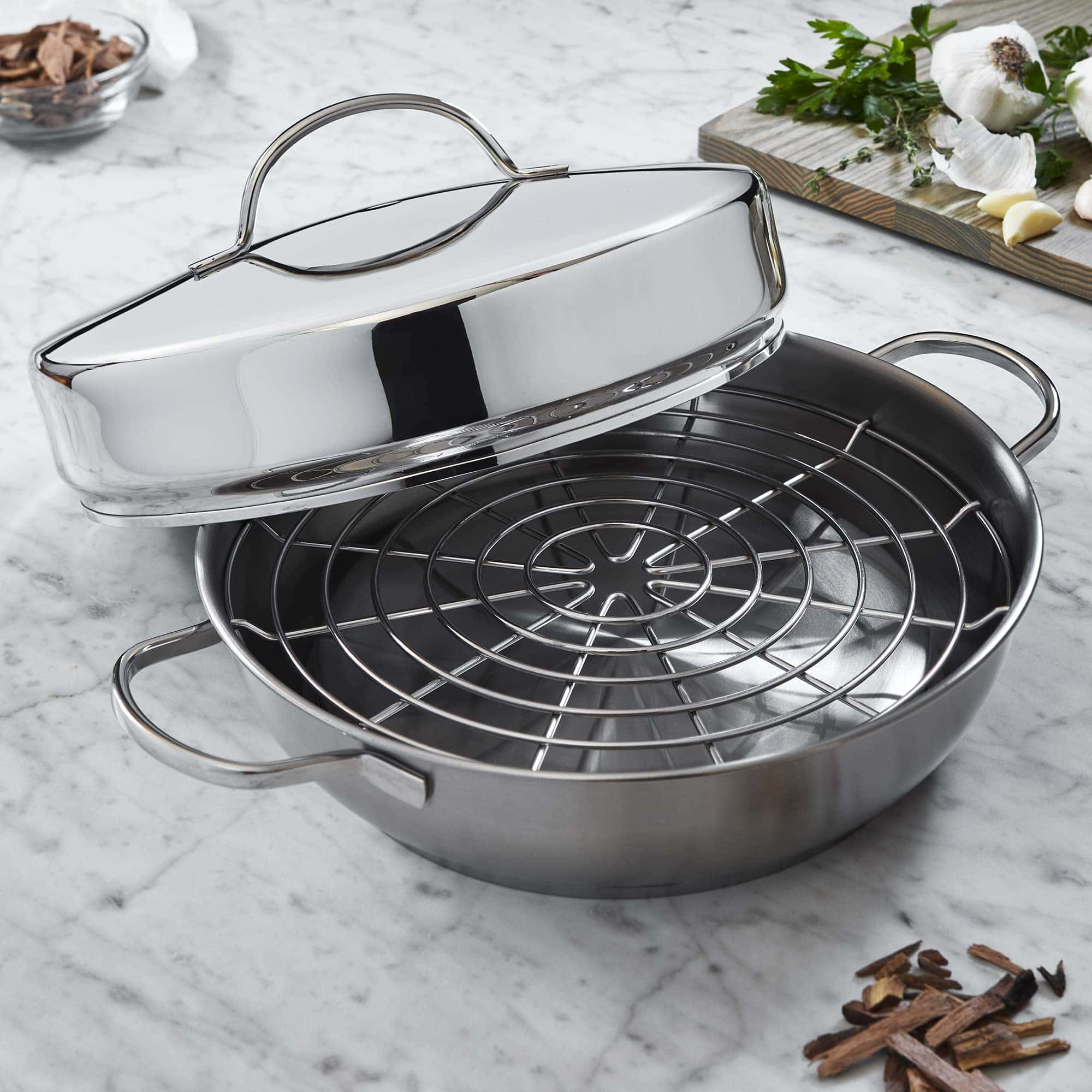 Set ahumador de acero inoxidable Demeyere Resto de 4 piezas - Imagen 3