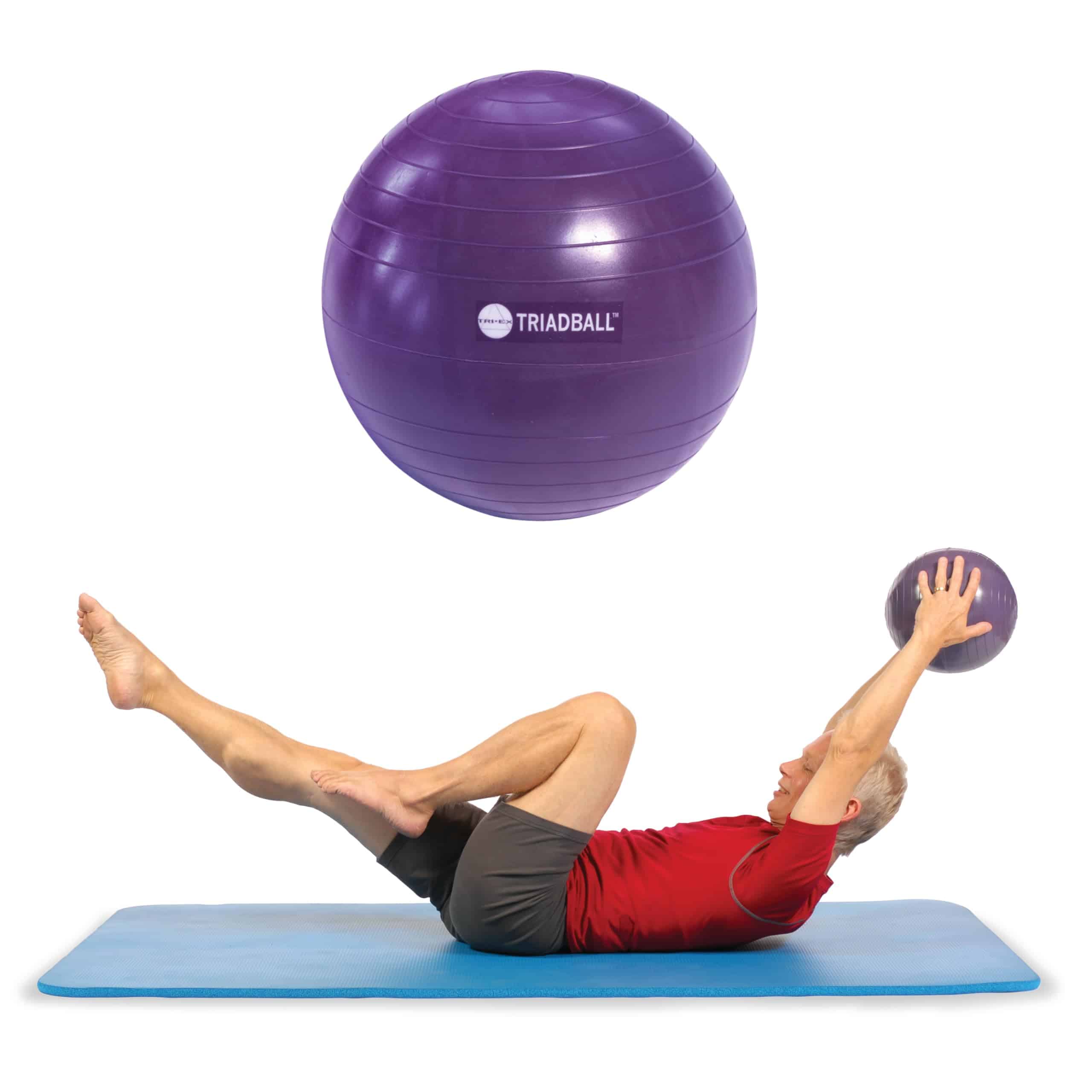 OPTP Triadball - Pelota de Pilates de 9 pulgadas de