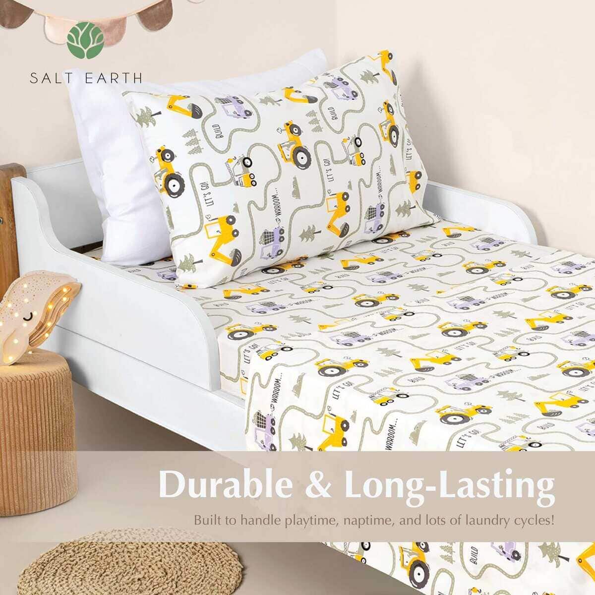 Sábana de Cama para Niños 100% Algodón 210TC, Juego de - Imagen 3