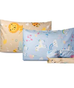 Juego de sábanas 100% algodón 210TC para -Summerland Unicorn