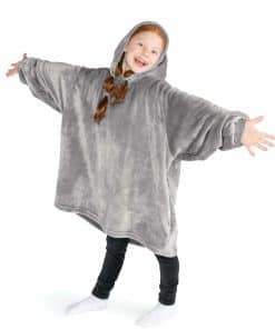 Manta Con Capucha Oversized Microplush Fleece de Bare Home