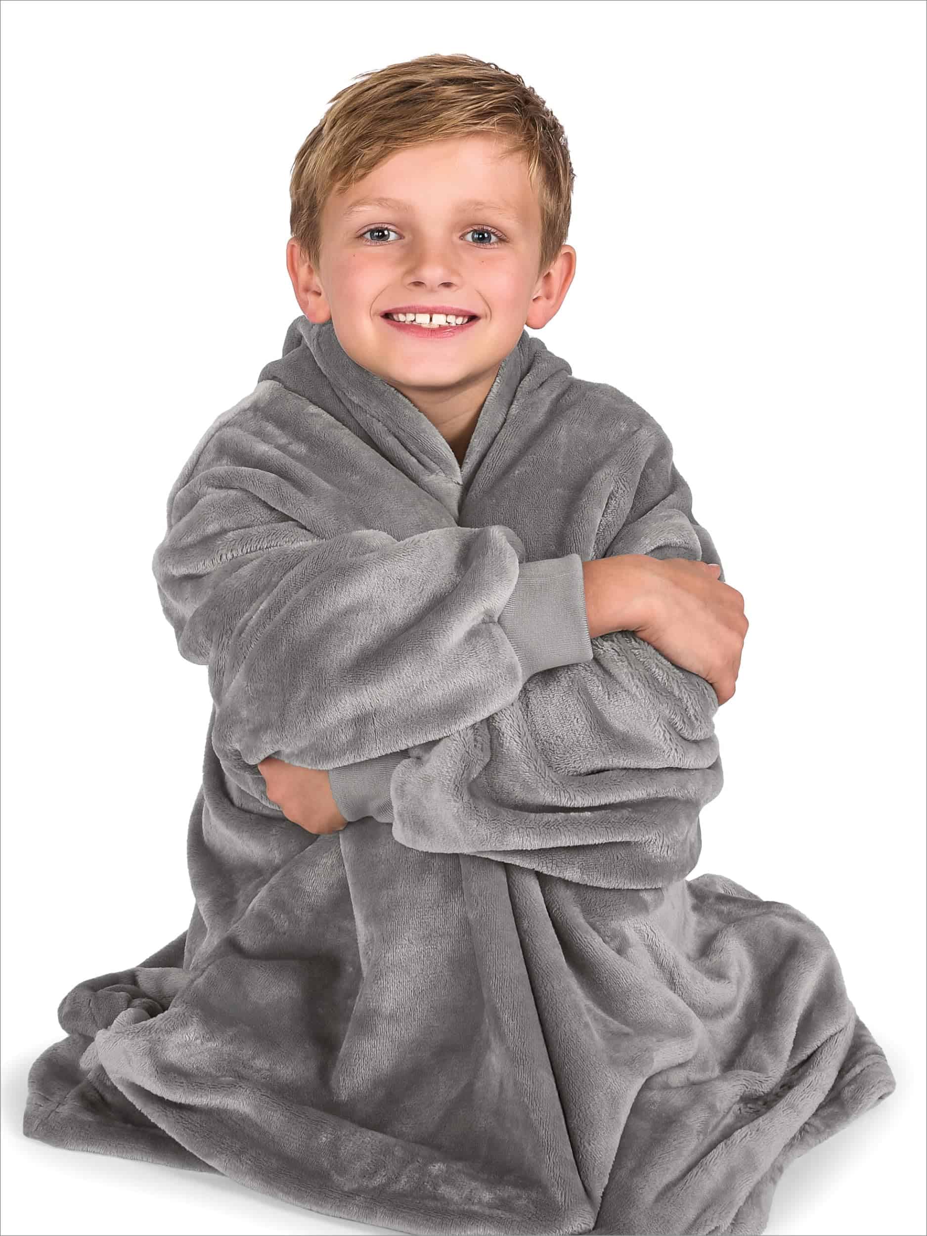 Manta Con Capucha Oversized Microplush Fleece de Bare Home - Imagen 7