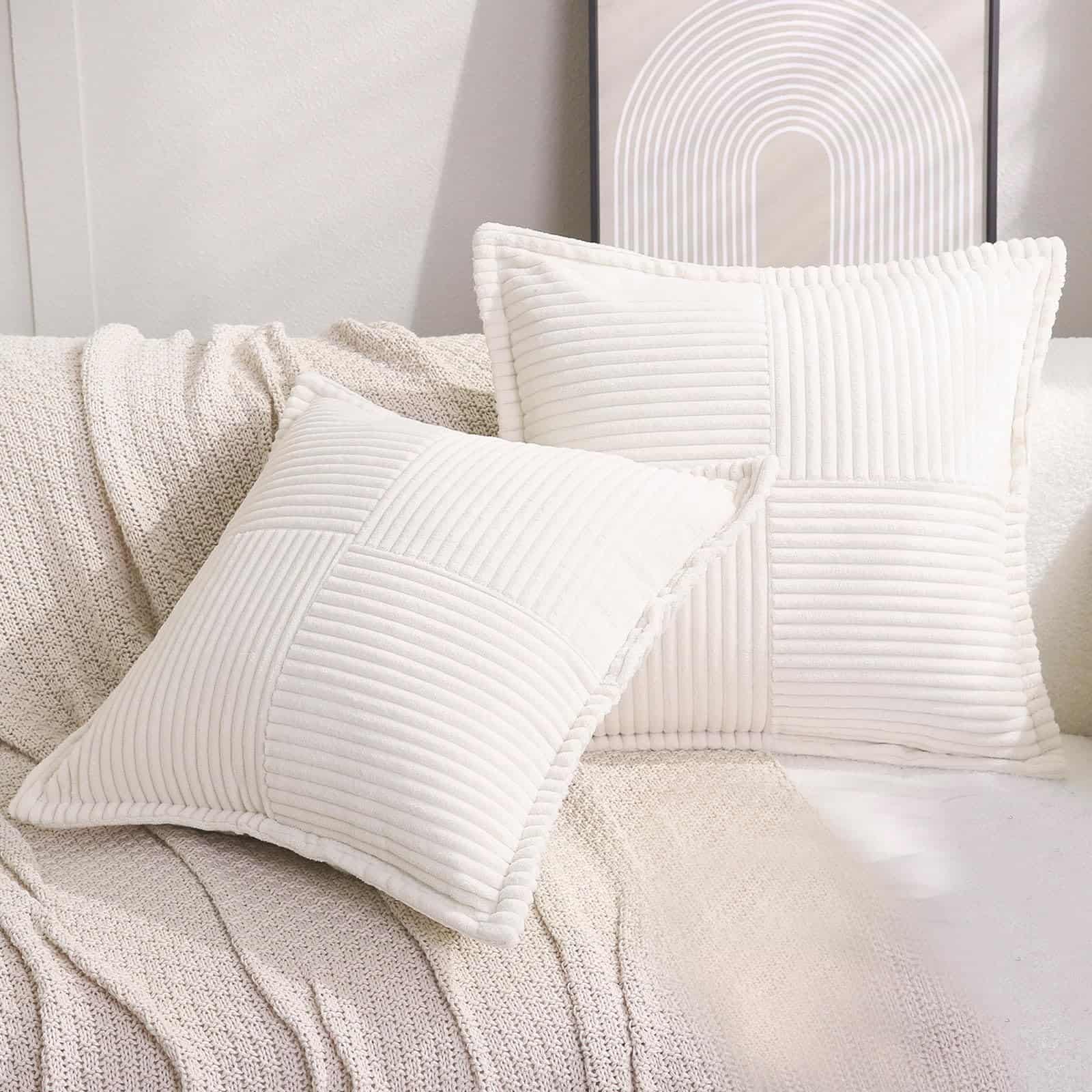 Funda de Cojín de Terciopelo Puncuntex Set de 2 Decorativa - Imagen 4