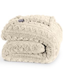 Manta de Felpa de Imitación Bare Home - Manta para Cama