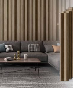 Paneles Acústicos de Pared de Madera Kieacia, Paneles 3D de