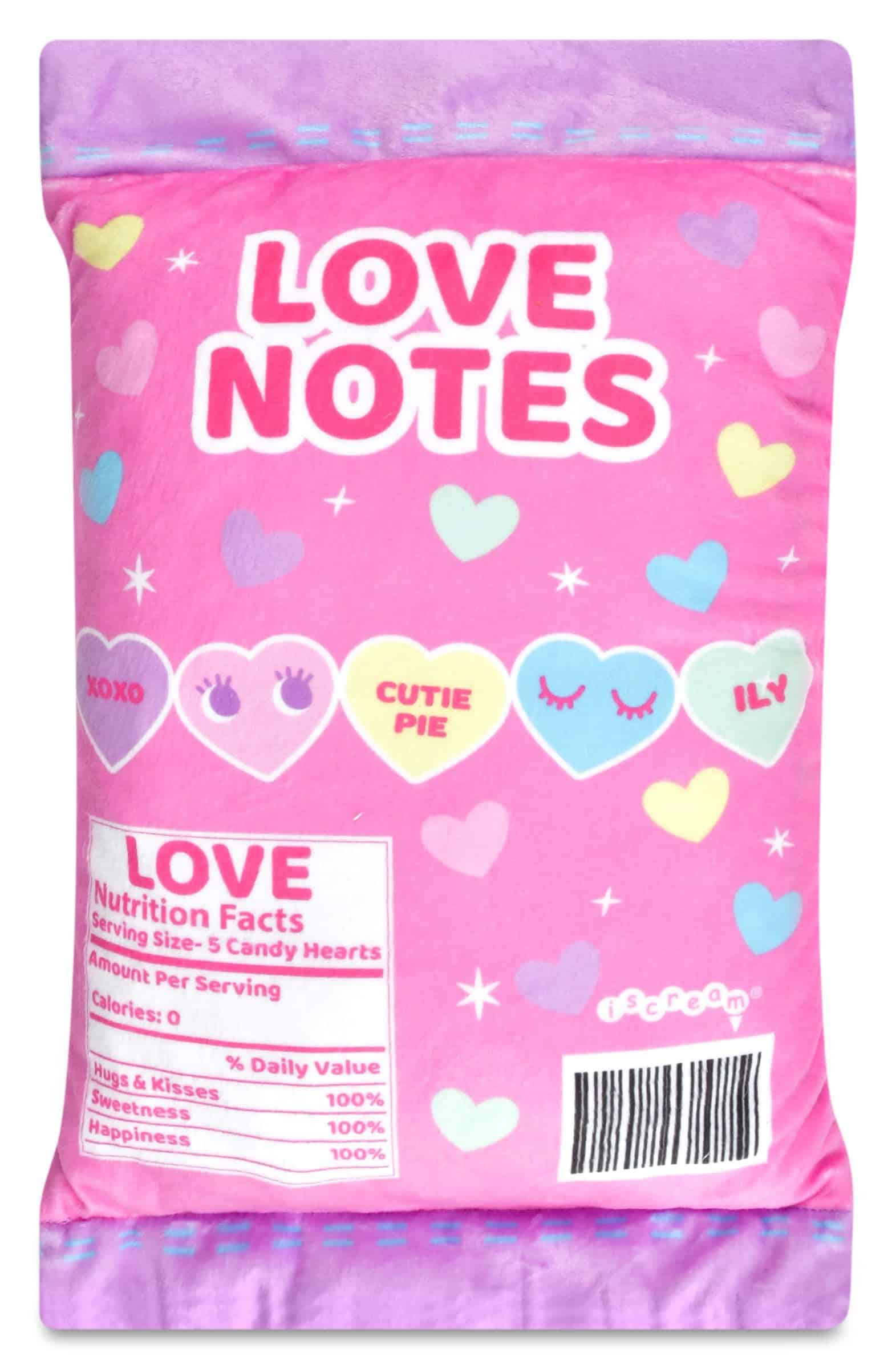 Almohada de Juego de Franela con Corazones de Caramelo con - Imagen 5