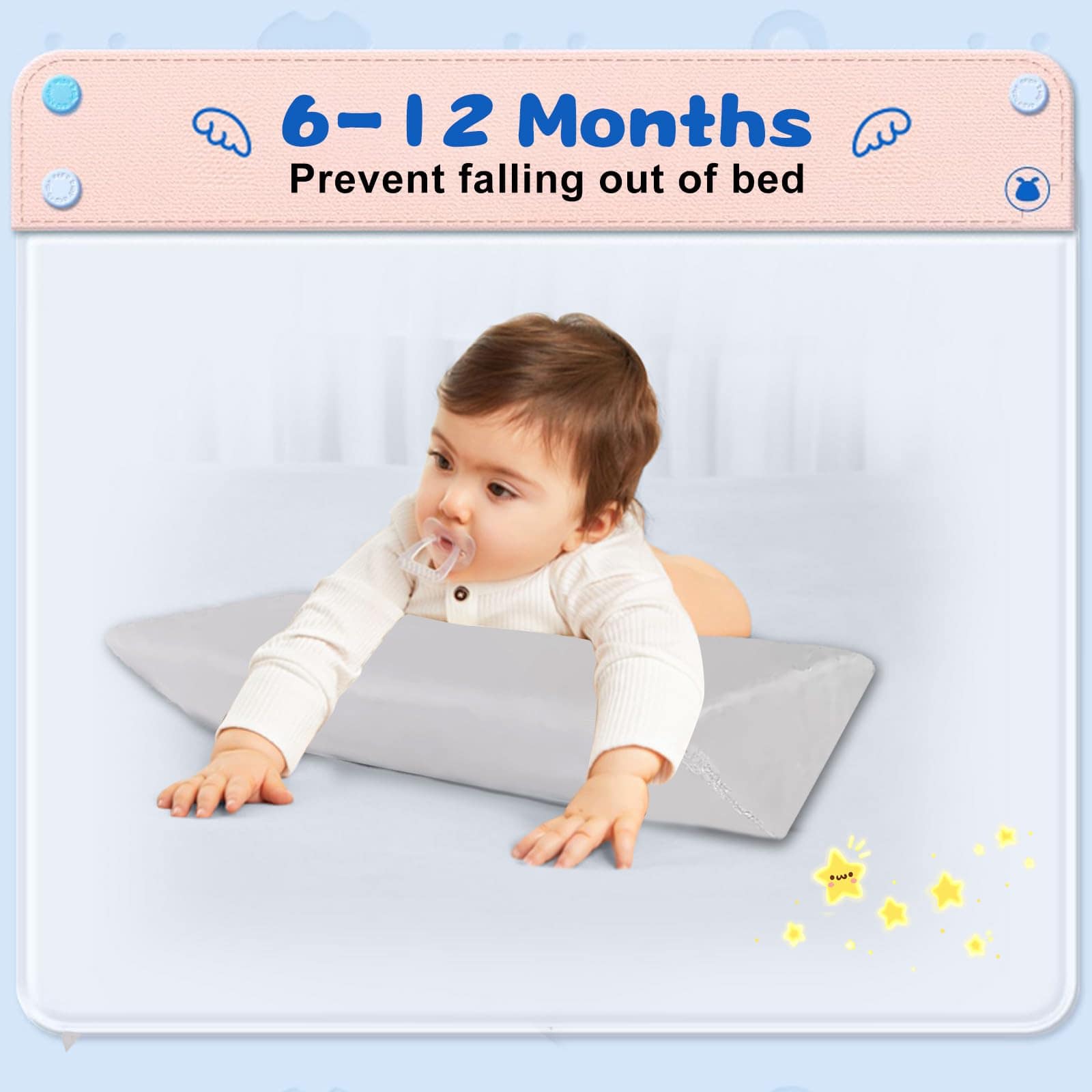 Almohada Transpirable Wudmew, Juego de -Rosa - Imagen 6