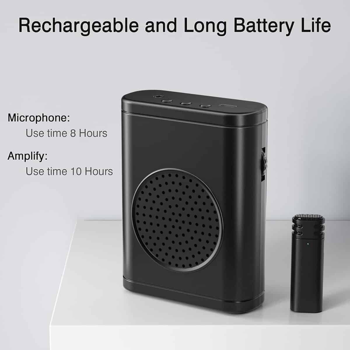 Amplificador de Voz Inalámbrico con -Negro - Imagen 7