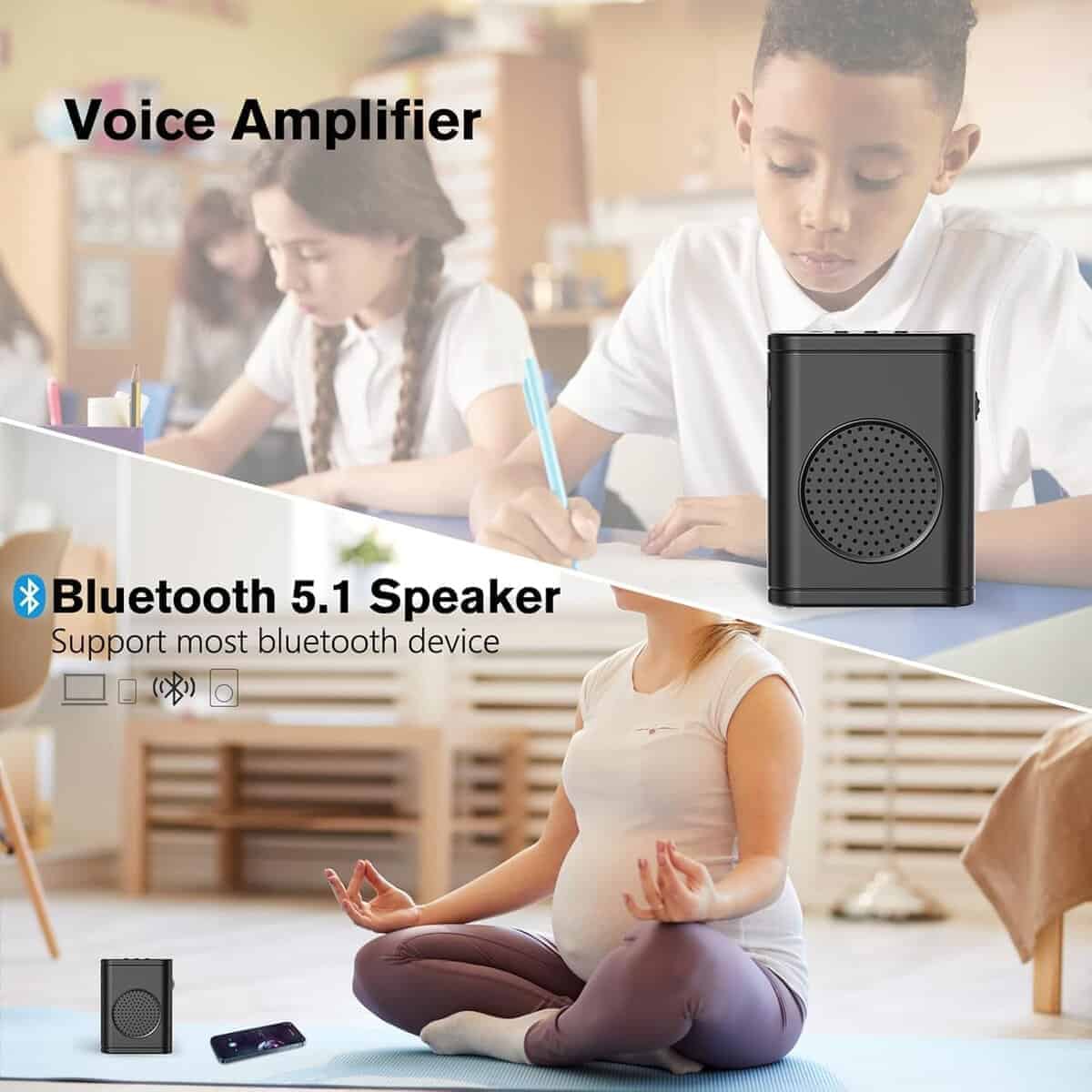 Amplificador de Voz Inalámbrico con -Negro - Imagen 6