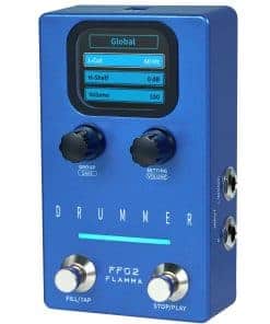 Pedal de Guitarra FLAMMA FF02 Drum Machine - 121 Ritmos de