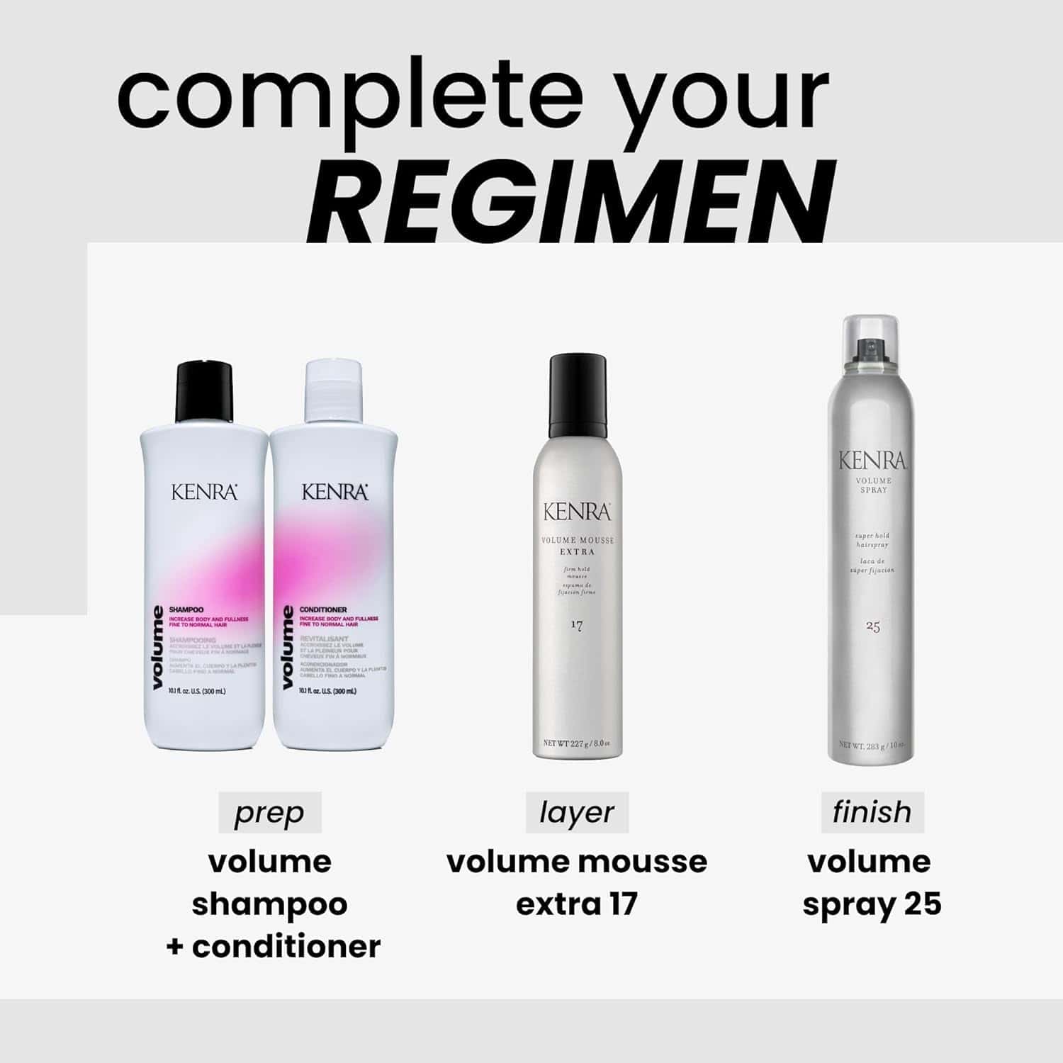 Kenra Professional Volume Spray 25 50% Super Hold Finishing - Imagen 6