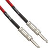 Cable de guitarra de tela Hosa 3GT-18C3 - Recto a Recto -