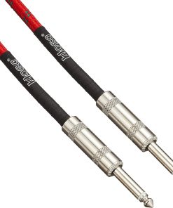 Cable de guitarra de tela Hosa 3GT-18C3 - Recto a Recto -