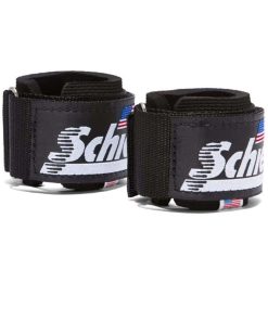 Schiek Sports Model 1100-WS Extra-Wide Wrist Straps - Negro