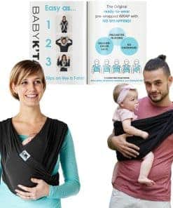 Portabebés Breeze Baby K'tan, #1 Regalo de Fular para Bebé